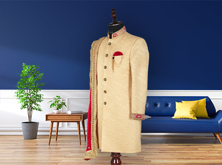 Grand sherwani on sale