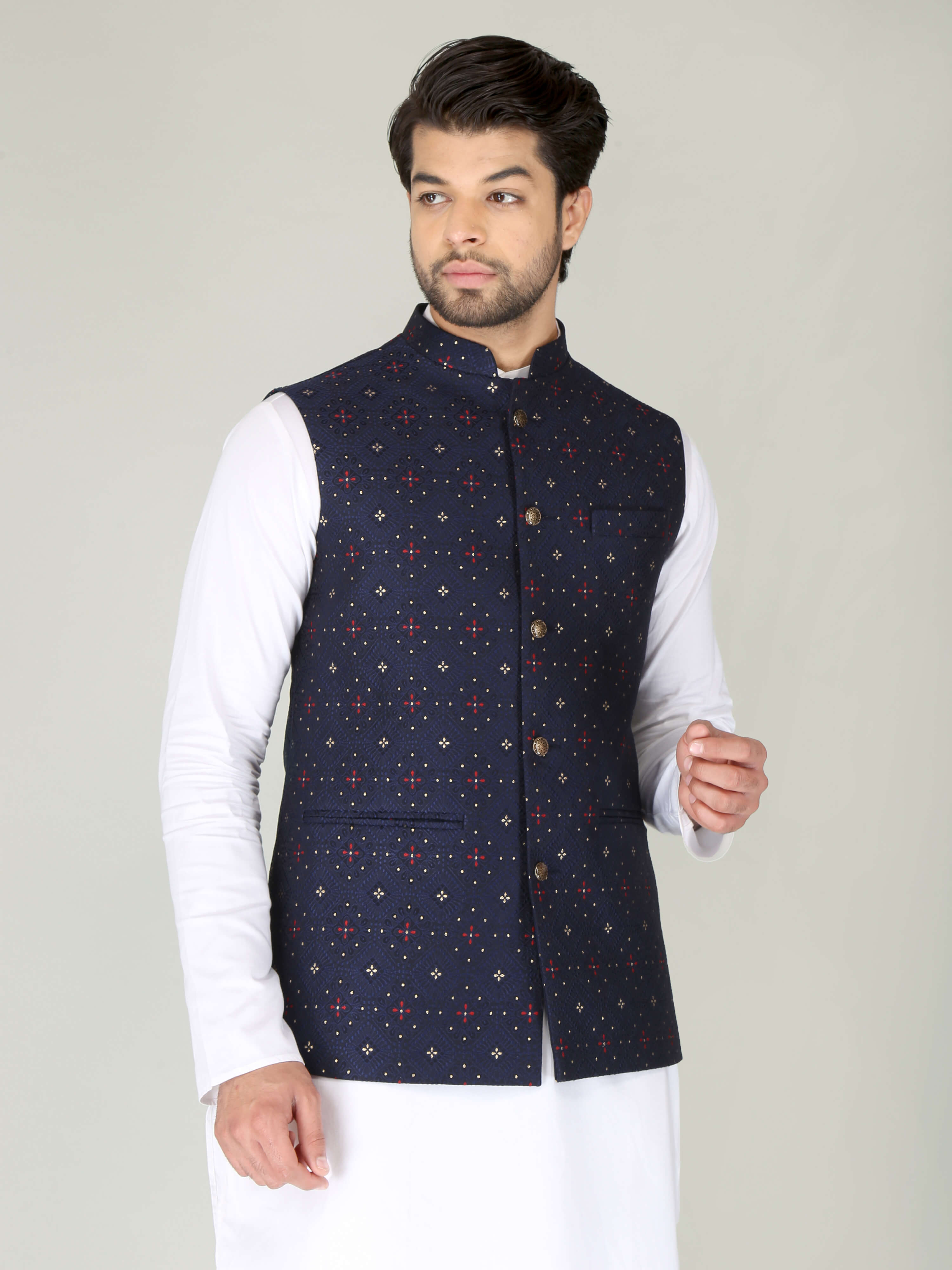 nehru jacket bandi for men indian ethnic jacket wedding jacket party jacket  men | eBay