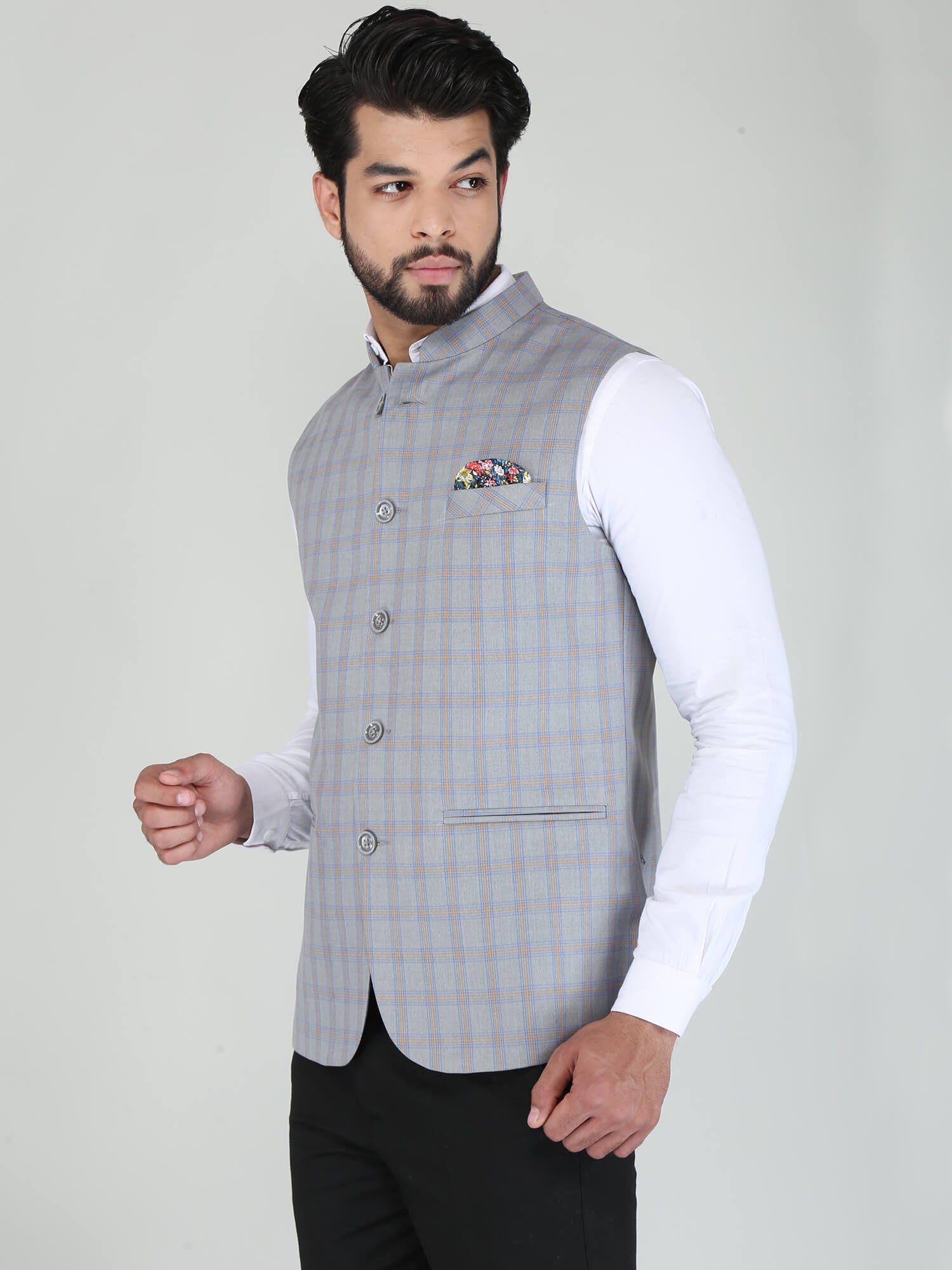 Indian Designer Party Wear Nehru Jacket | Nehru jackets, Indian men  fashion, Mens fashion coat